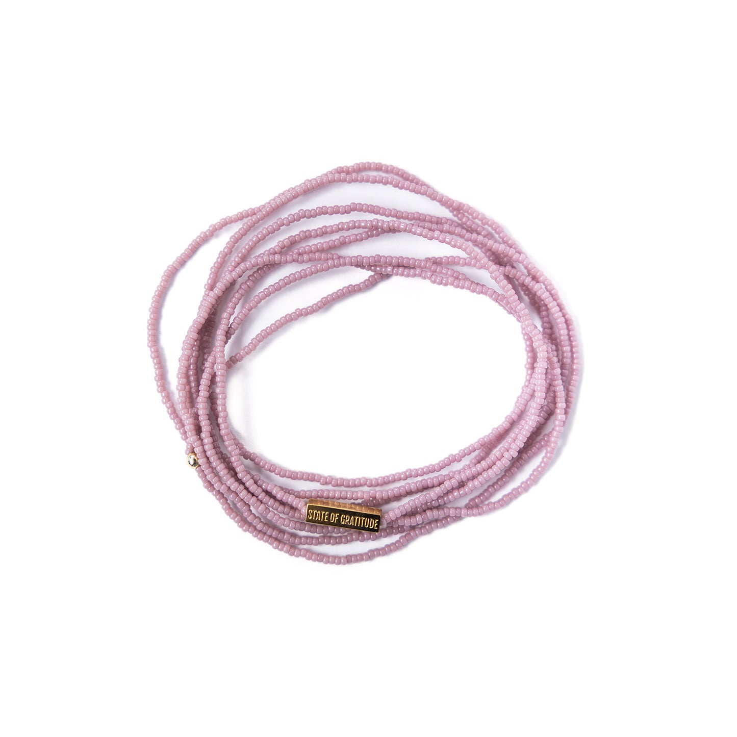 Mauve Intention Wrap Bracelet