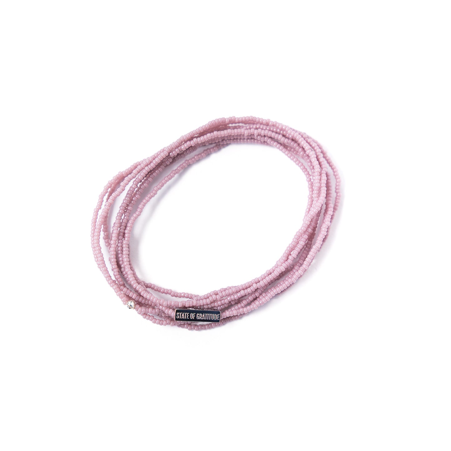 Mauve Intention Wrap Bracelet
