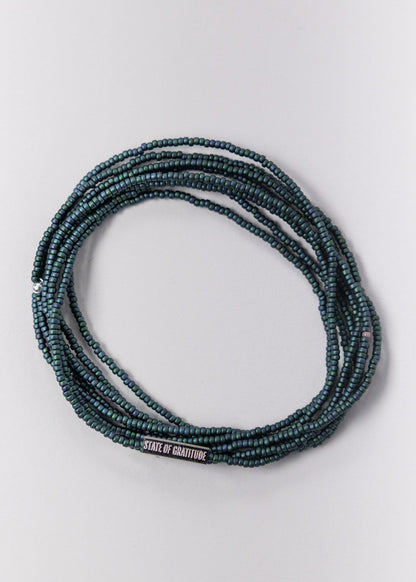 Midnight Intention Wrap Bracelet