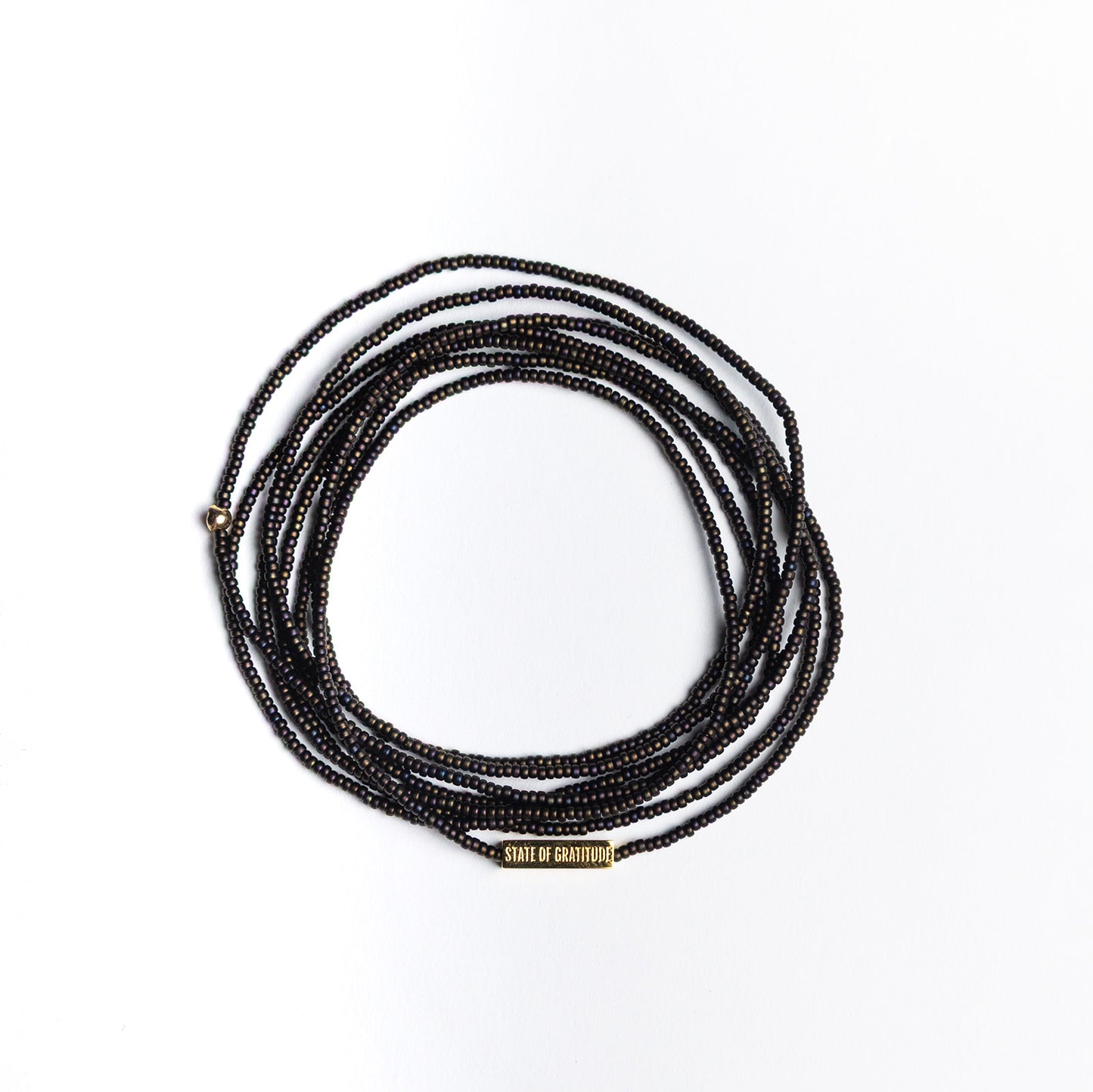 Olive Intention Wrap Bracelet