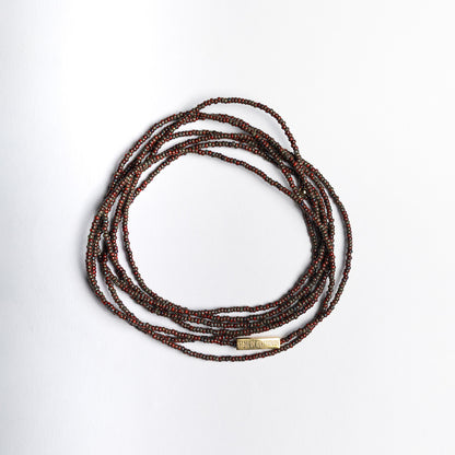 Pulsera de gratitud color sangre de buey