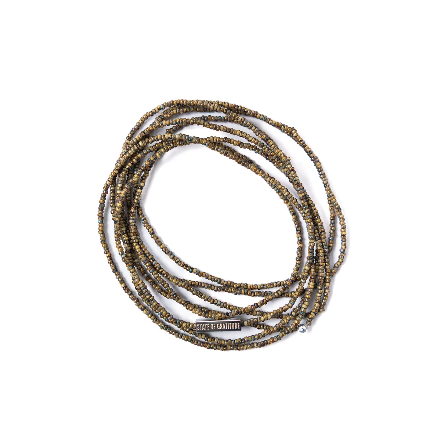 Pebble Intention Wrap Bracelet