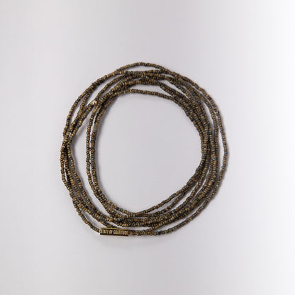Pebble Intention Wrap Bracelet