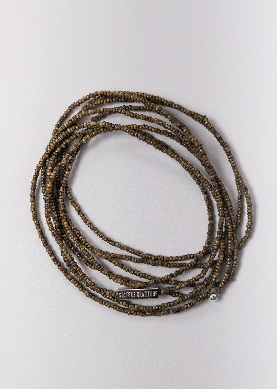 Pebble Intention Wrap Bracelet