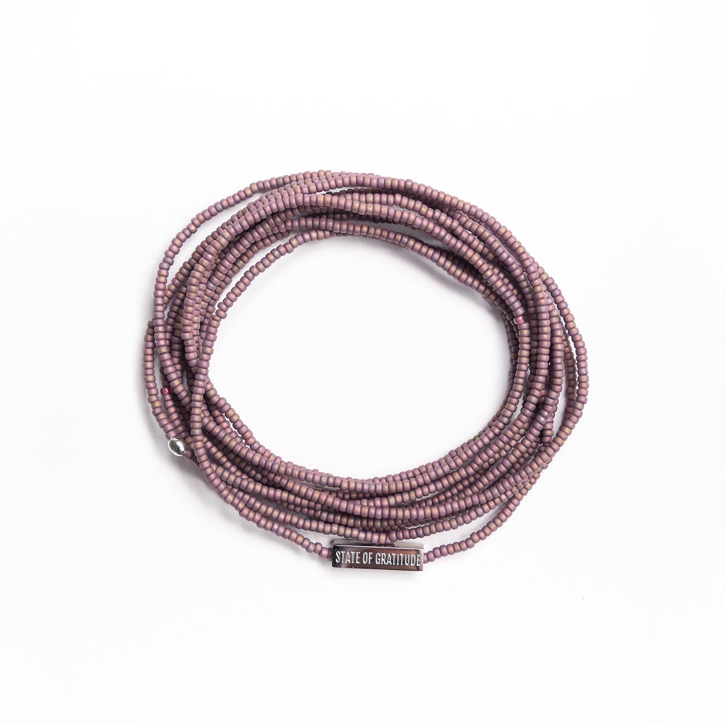 Purple Haze Intention Wrap Bracelet