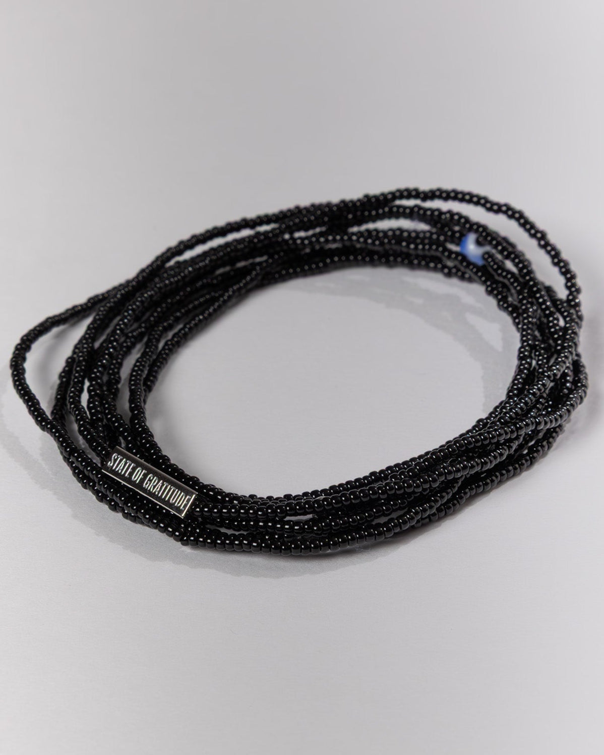 Pulsera de gratitud negra