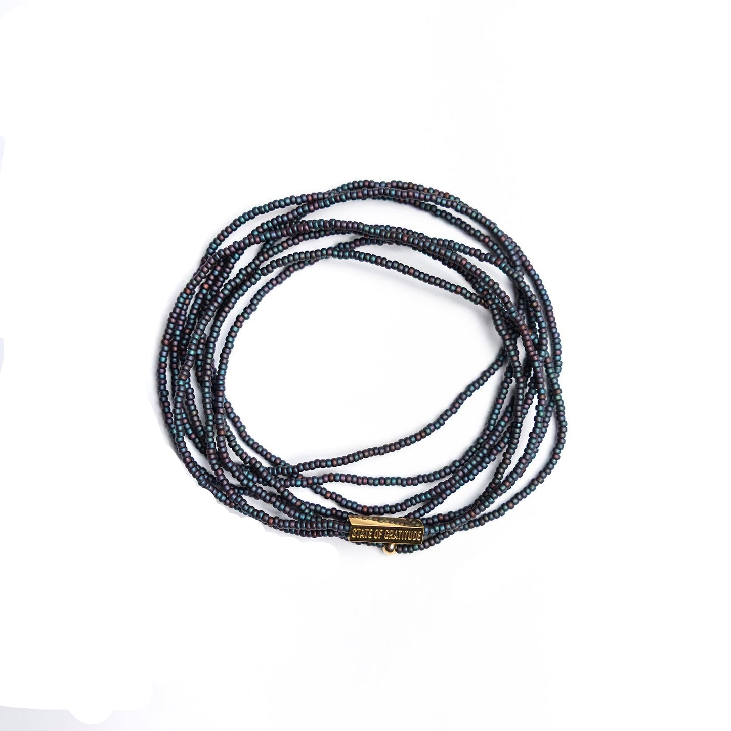 Raspberry Intention Wrap Bracelet