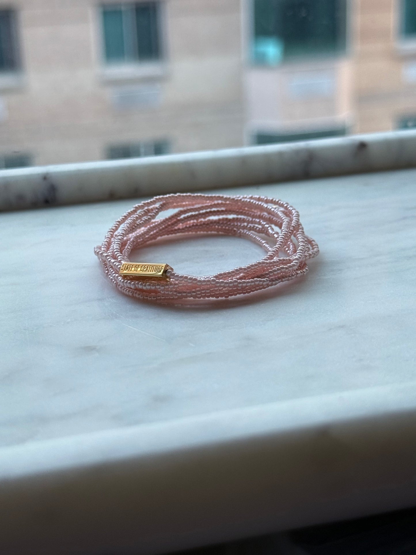 Salmon Gratitude Bracelet Wrap