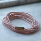 Salmon Gratitude Bracelet Wrap
