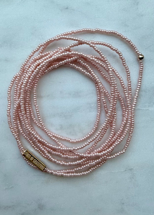 Salmon Gratitude Bracelet Wrap