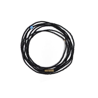 Black Intention Wrap Bracelet