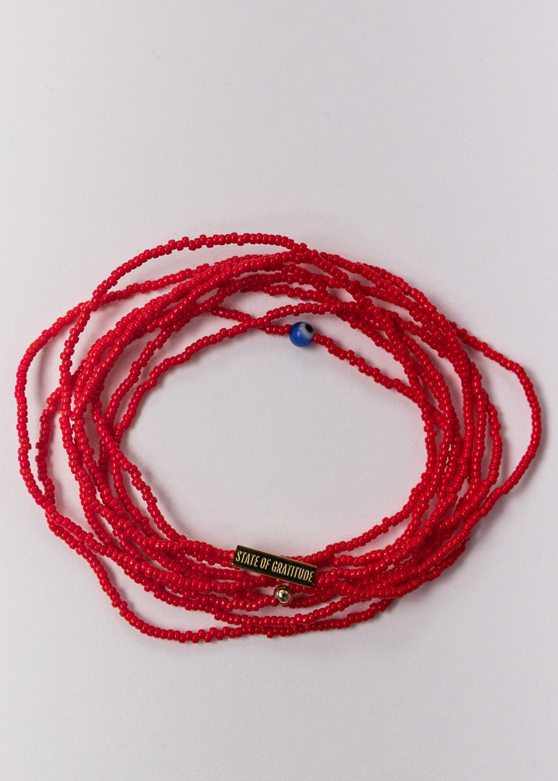 Strawberry Intention Wrap Bracelet