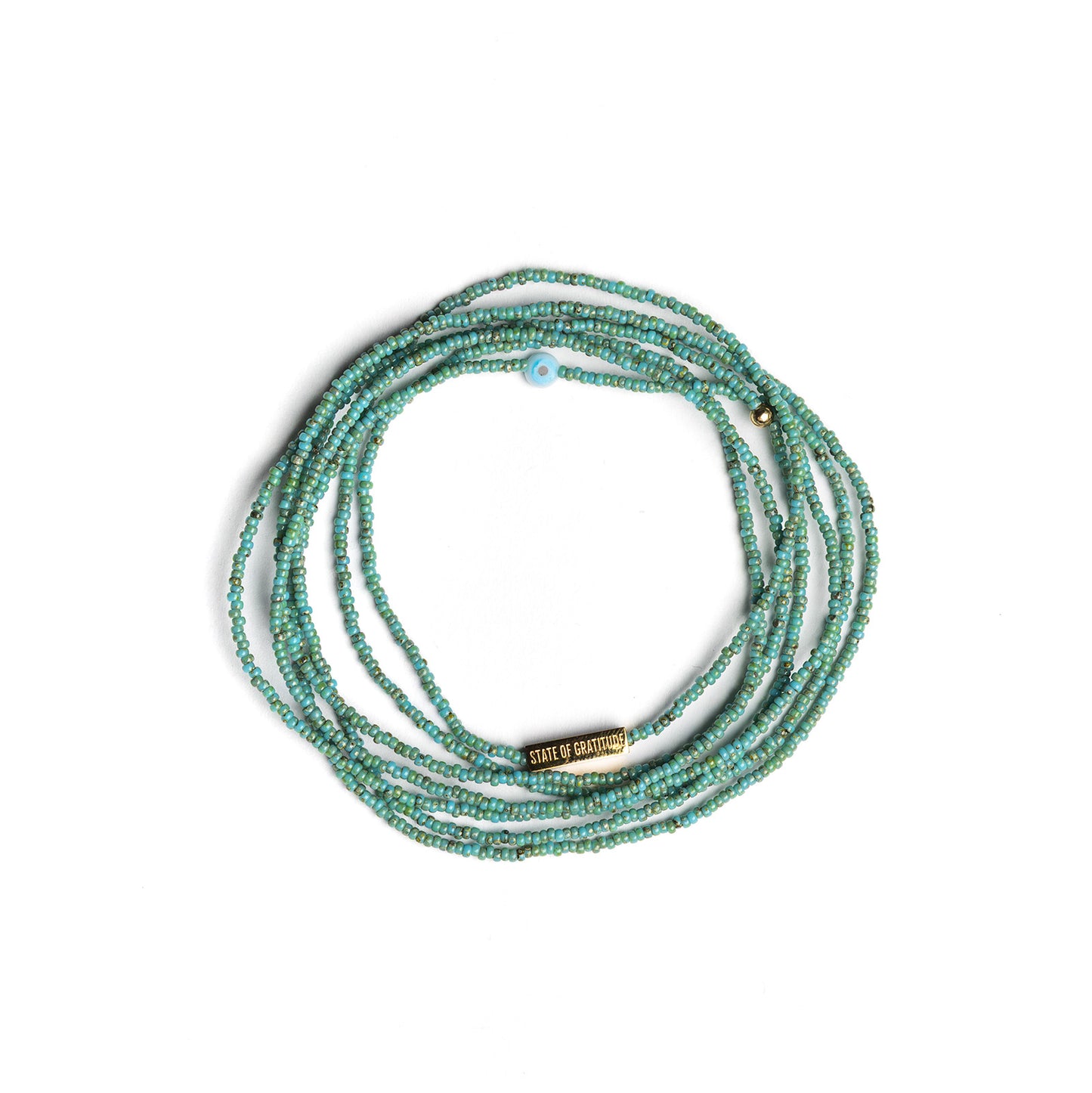Turquoise Intention Wrap Bracelet