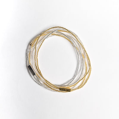 Two-Faced Intention Wrap Bracelet