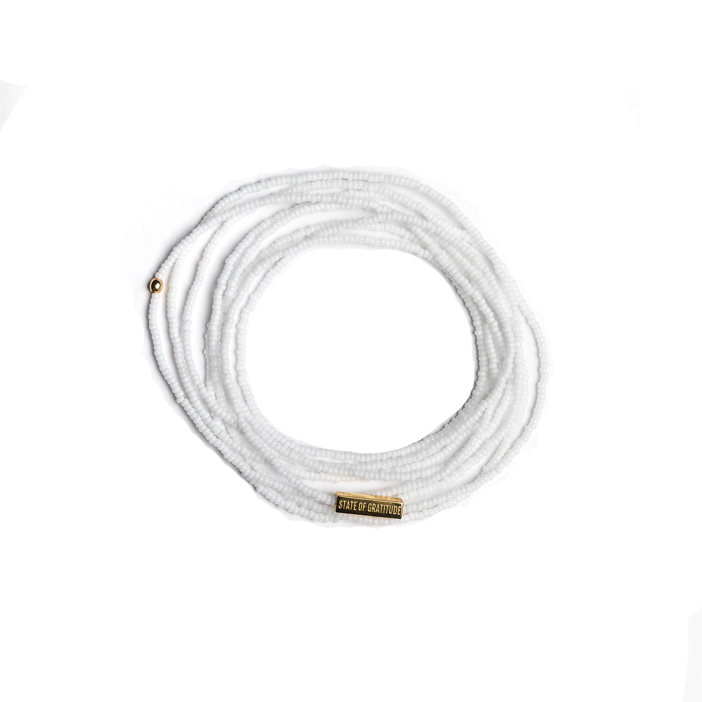 White Intention Wrap Bracelet
