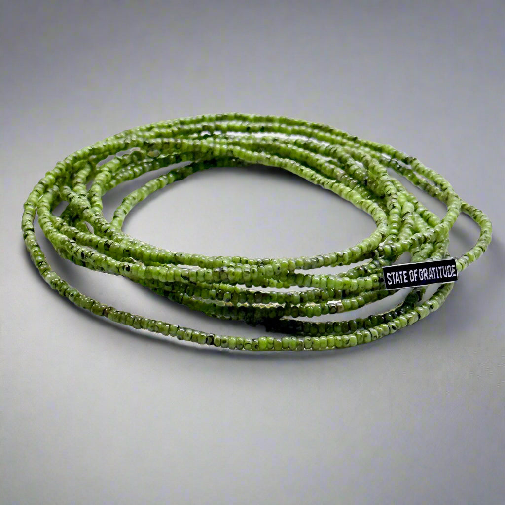 Lime Gratitude Bracelet Wrap