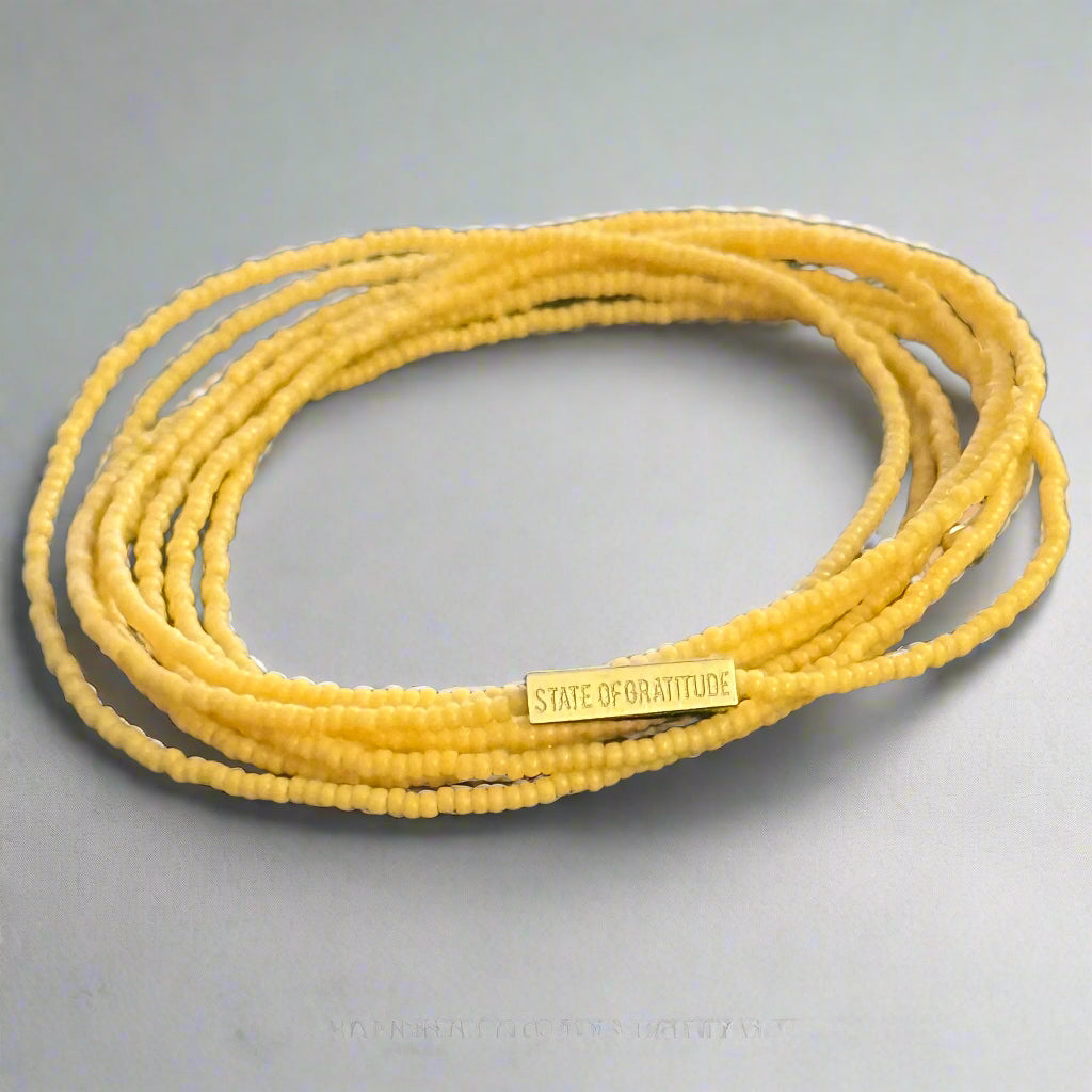 Pear Gratitude Bracelet Wrap