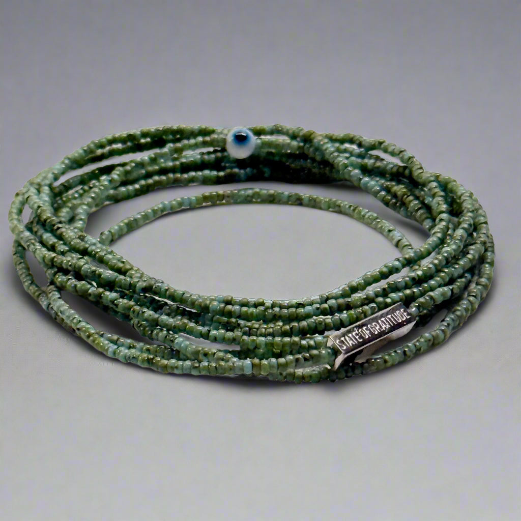 Turquoise Gratitude Bracelet Wrap
