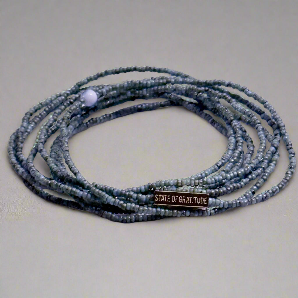 Turquoise Gratitude Bracelet Wrap