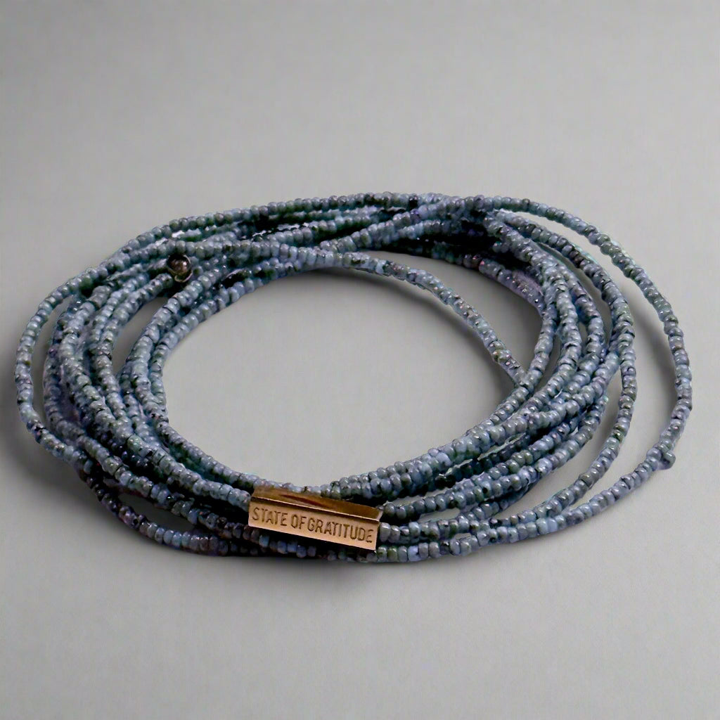 Turquoise Gratitude Bracelet Wrap