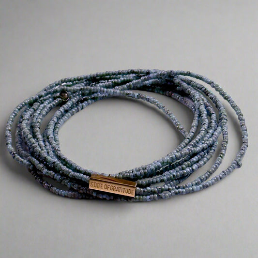 Turquoise Gratitude Bracelet Wrap
